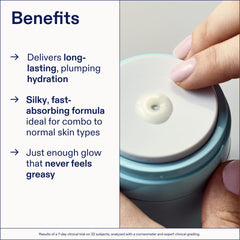 Skinfix Skin Barrier Gel Cream image illustrating anti-shine and non-greasy feel