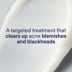 Skinfix spot-treatment dotted on a blemish on the face.