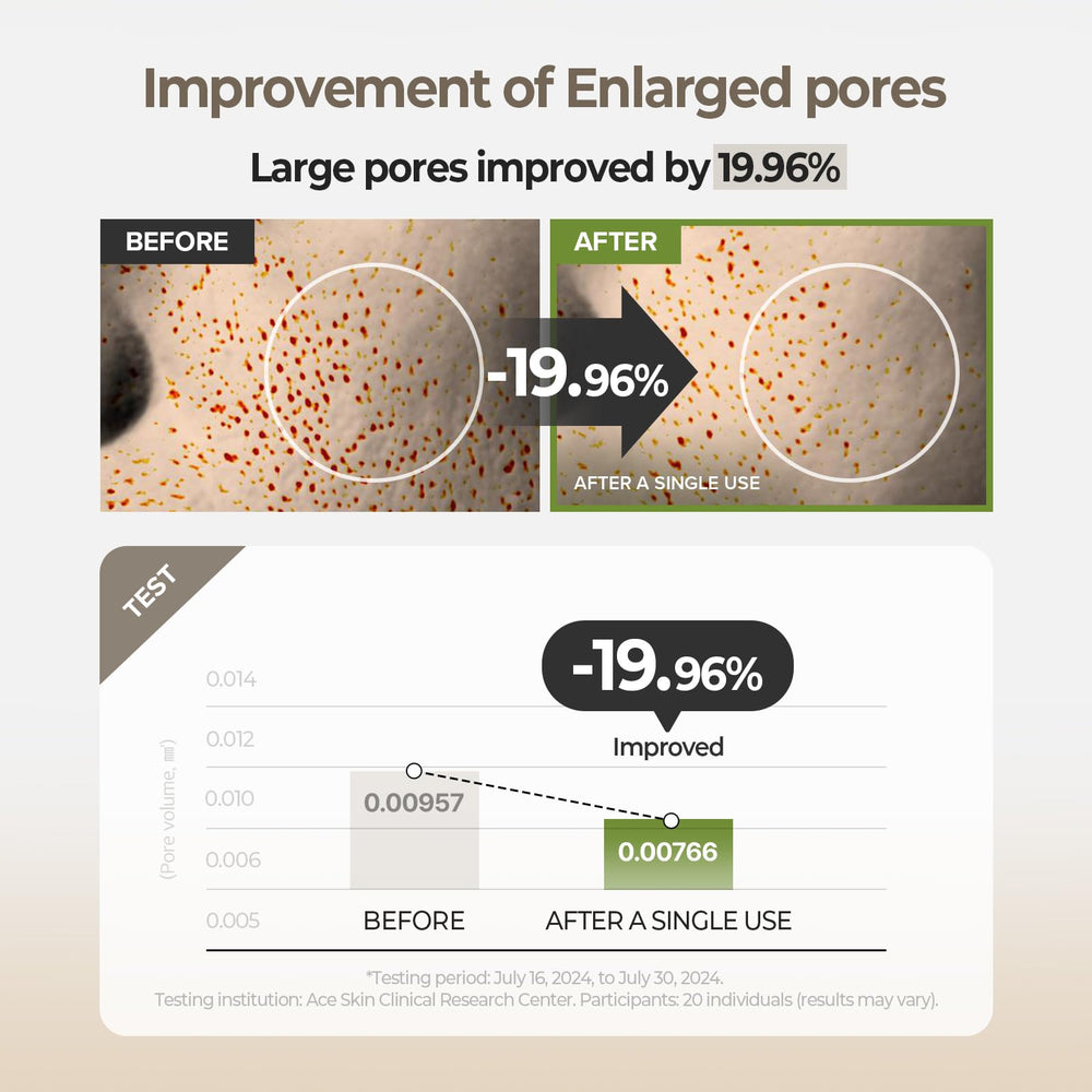 Skinfood 1957 Pore care pad in use on cheek