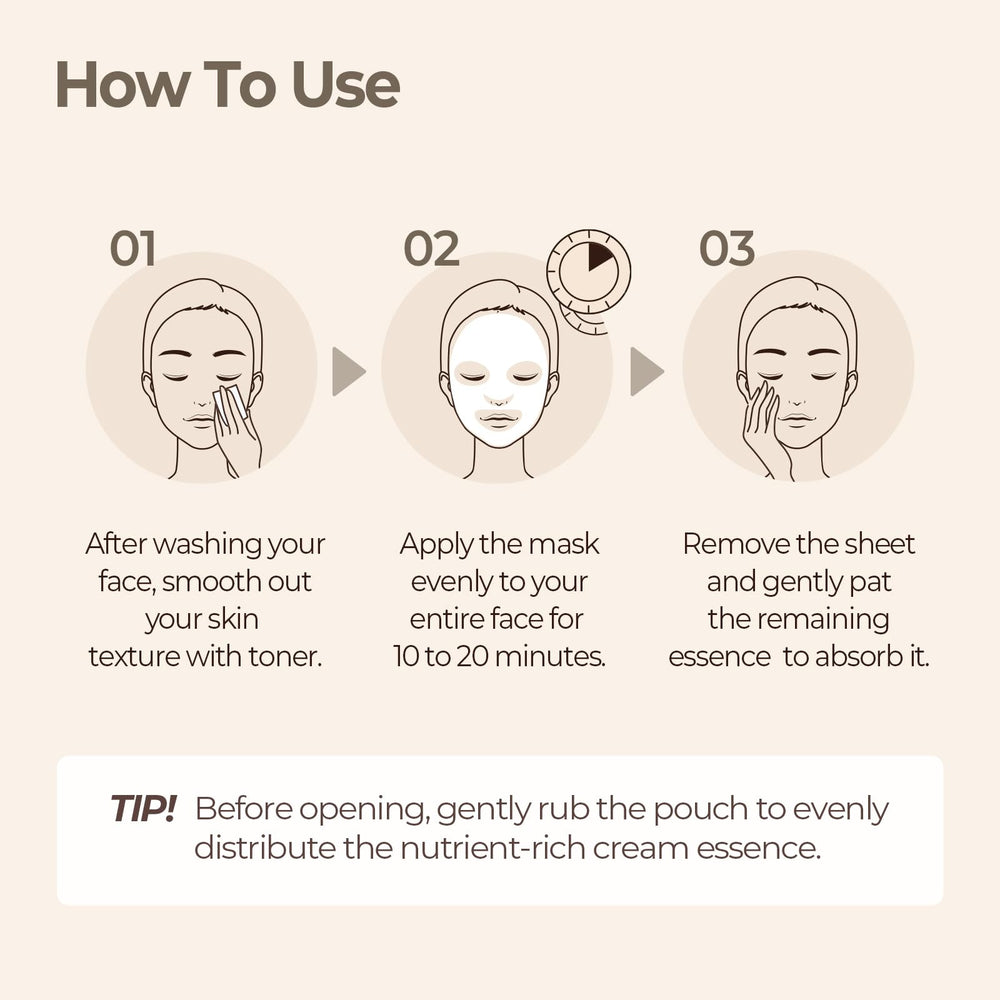 SKINFOOD 1957 Rice Daily Sheet Mask hydration-boost for dewy look