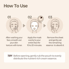 SKINFOOD 1957 Rice Daily Sheet Mask hydration-boost for dewy look