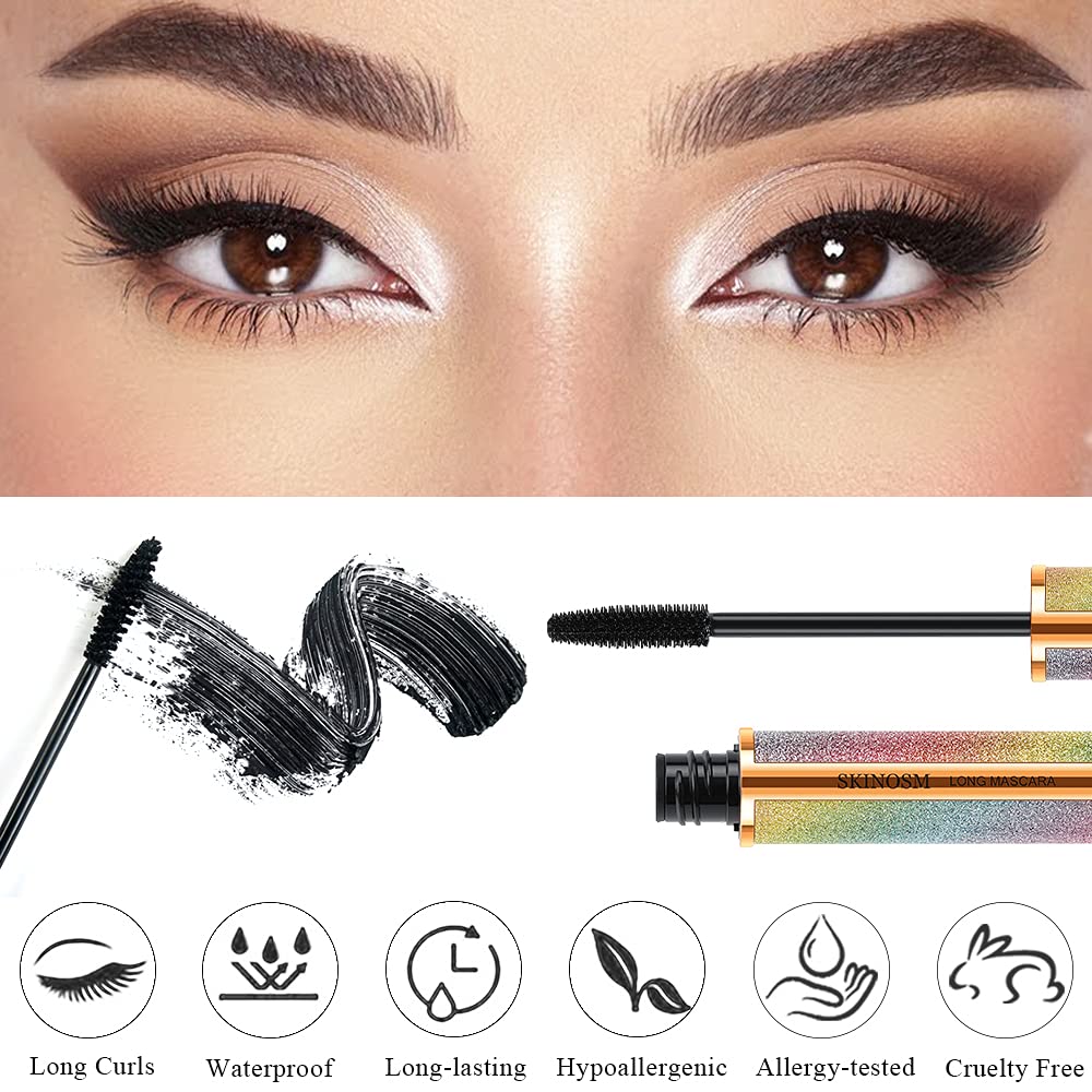 SKINOSM mascara lashes volume length boosts dramatic look