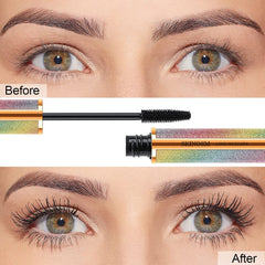 SKINOSM mascara wand application for smooth, clump-free brushing