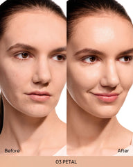 SKINTIFIC Pink Glow Cushion tap-on application for quick, even coverage