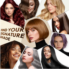 Sklight Hair Dye Shampoo gentle botanical formula for sensitive scalps