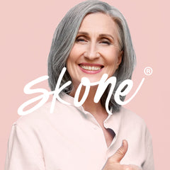 Skone Chocolate shade pairs with dark hair for seamless brow color.