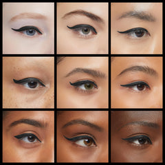 Skone quick-drying eyeliner for mess-free all-day wear.