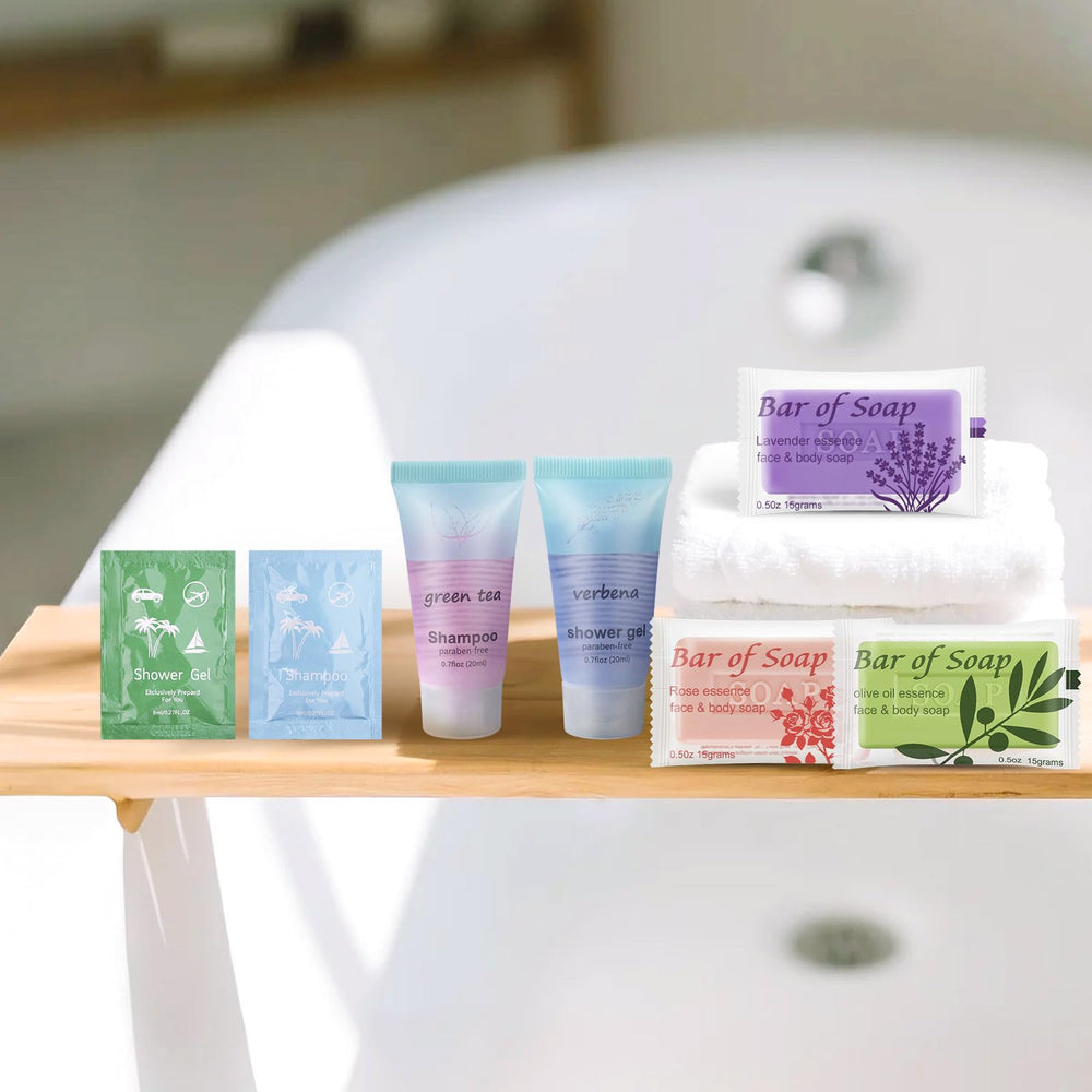 Skourvut rose-scented soap enhances guest experiences with a fresh aroma
