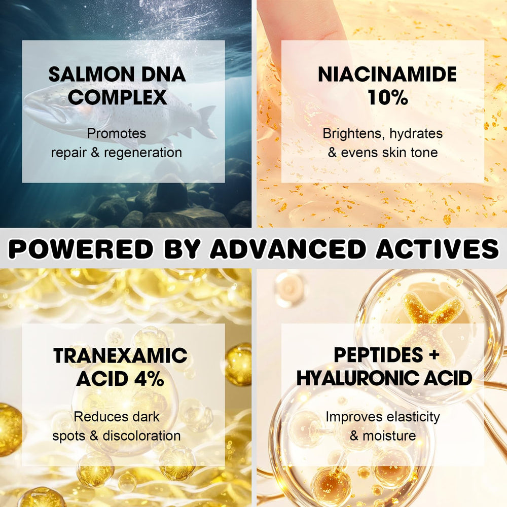 SKSOYT Salmon DNA Serum packaging upgrade for a clean, user-friendly experience