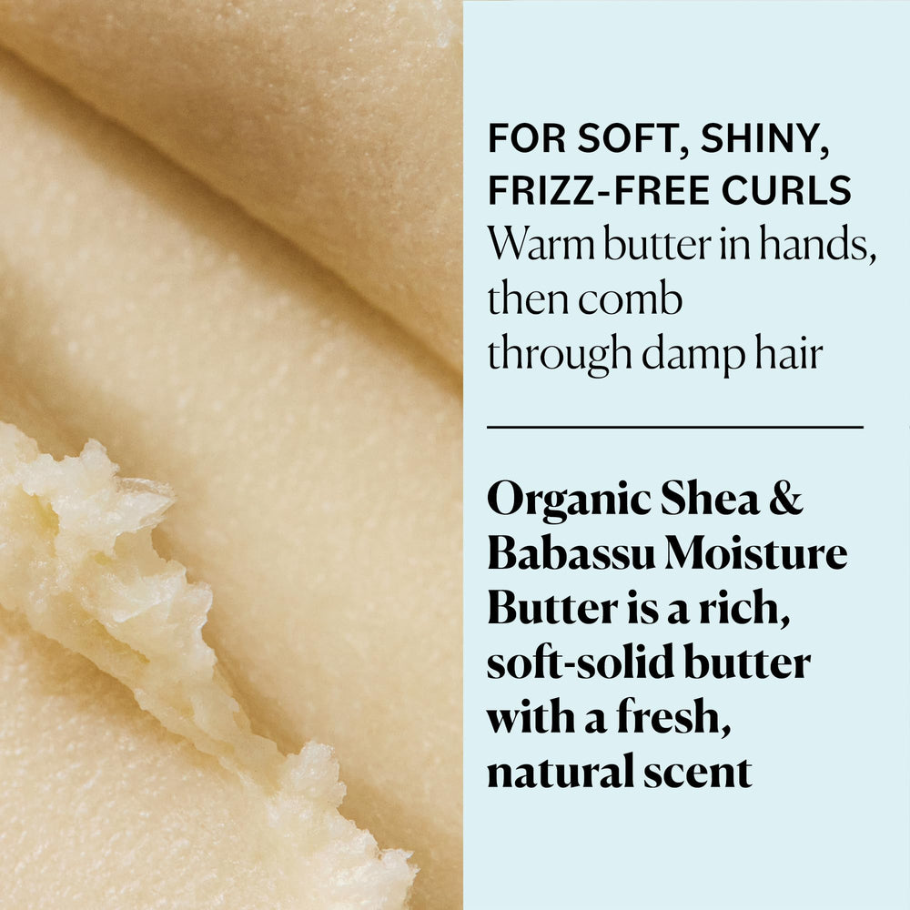 Sky Organics Shea Butter nourishes curly hair with deep hydration and soft feel