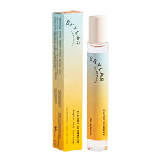 Skylar Capri Summer bottle close-up showing bright citrus notes for everyday refresh