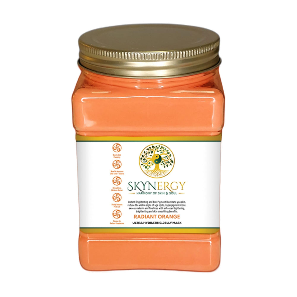 Skynergy Radiant Orange jar ready for deep hydration.
