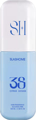 Slashome Citrus Ocean spray action on hair for a refreshing daily boost