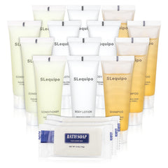 SLequipo mini bar soap 0.5oz for hotel stays provides convenient clean on the go