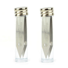 Sliver Gripper two-pack tweezers with precision design for pinpoint gripping.