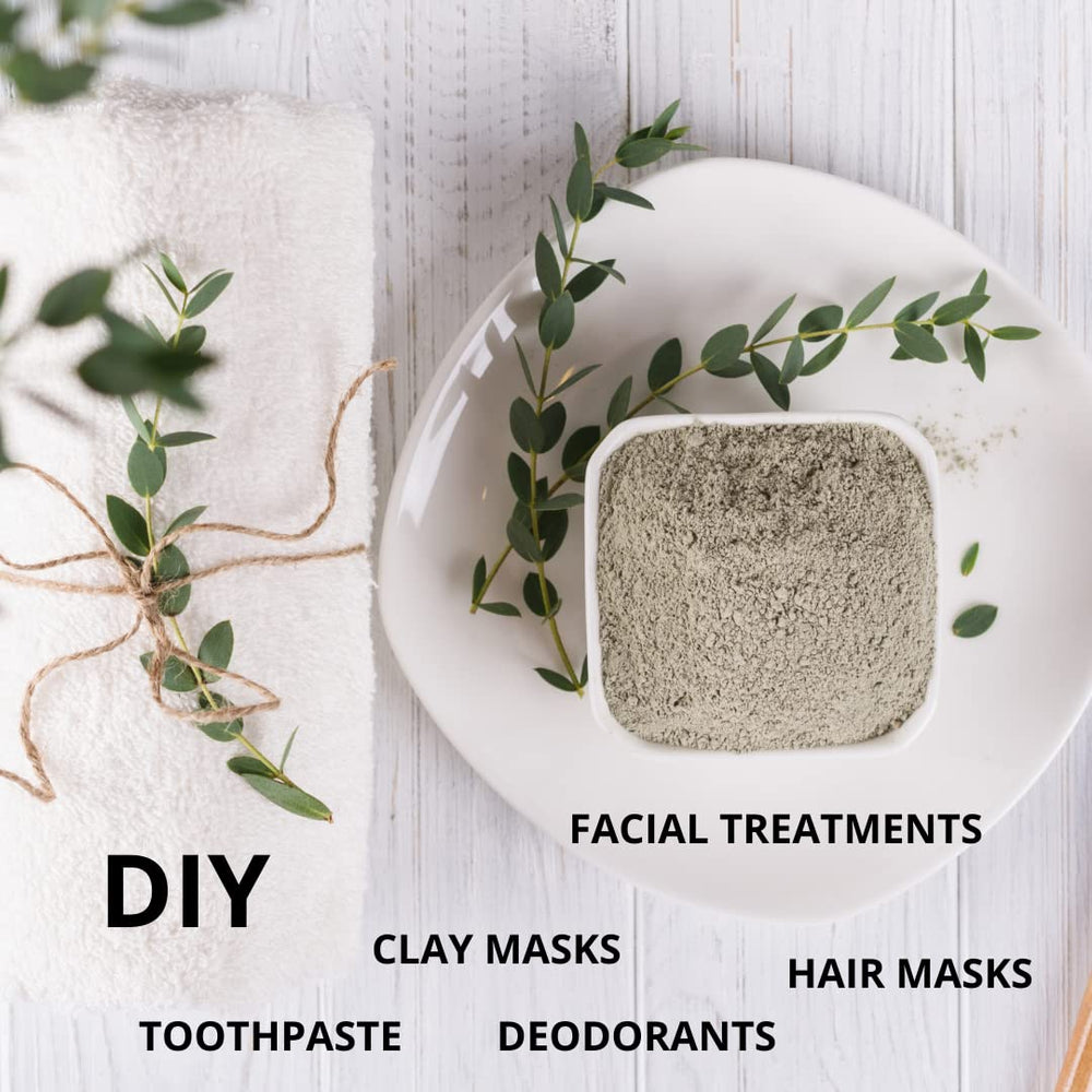 SMART SOLUTIONS clay facial mask in use for at-home spa treatment
