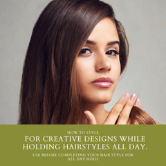 SMART SOLUTIONS Flexible Holding Spray reduces hair porosity for smoother feel