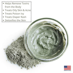 Soothing insect bite relief with a clay mask from SMART SOLUTIONS.