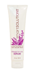 SMART SOLUTIONS Straight N' Curl Serum bottle front view for sleek styling