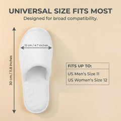 SMDZME bulk grey slippers for guests, chic hotel ambiance