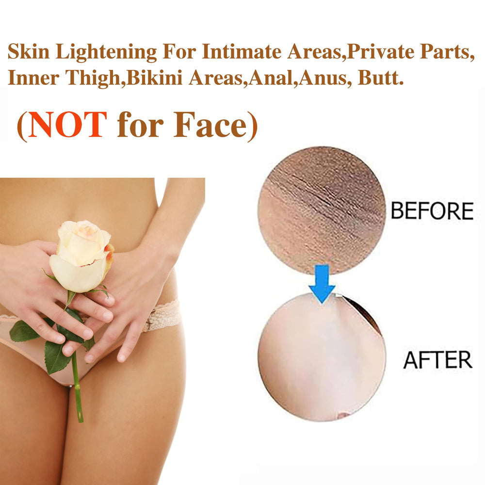 SMILEFACE bikini-area-cream-packaging ready-to-use daily skincare for sensitive areas.