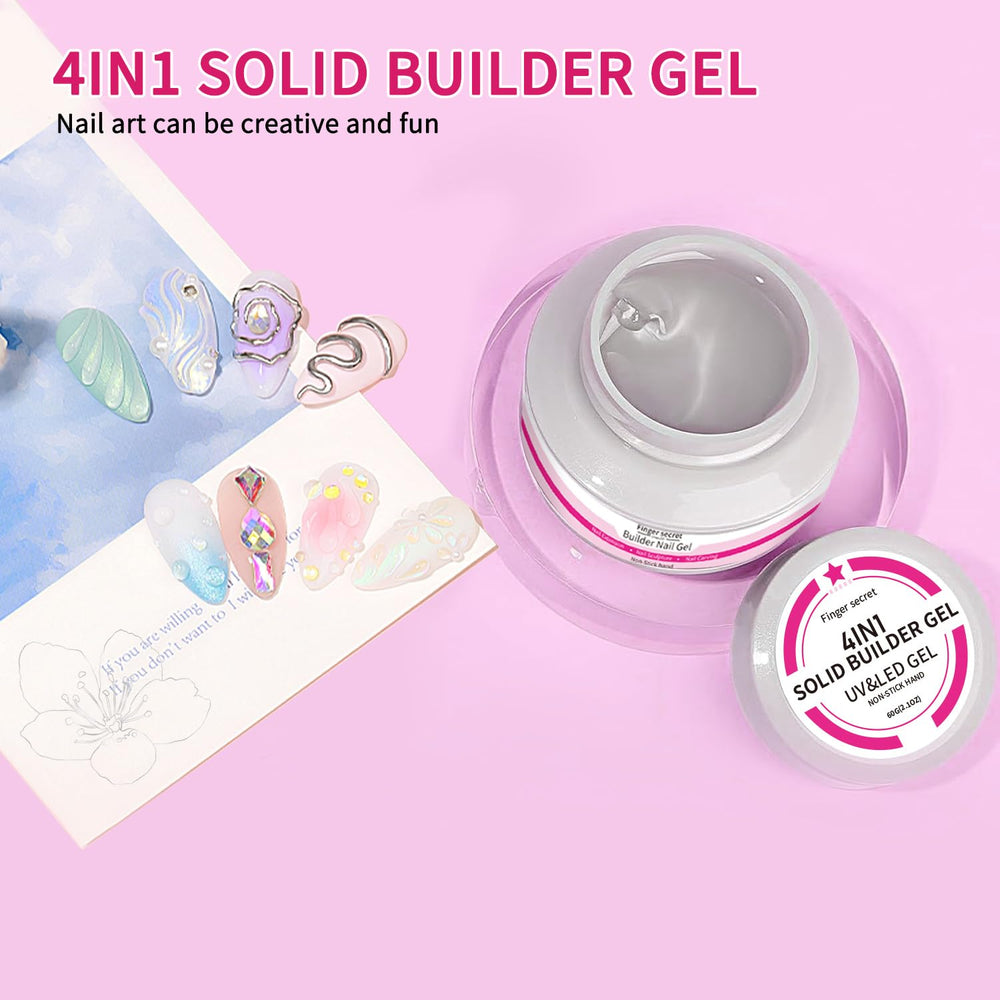 SMSMYXF chrome powder ready gel enhances chrome nail art with salon style finish