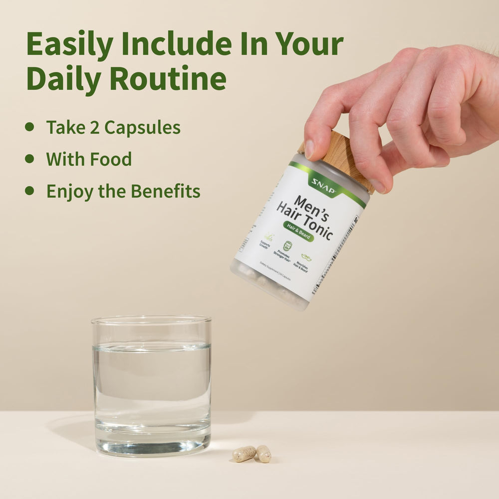 Snap Supplements USA manufacturing stamp - quality assurance from an FDA-registered facility.
