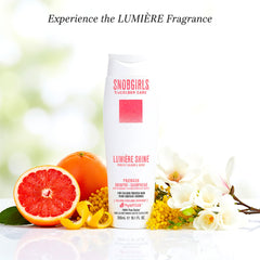 SNOBGIRLS Lumière Highcure bottle-pump enables easy, controlled use