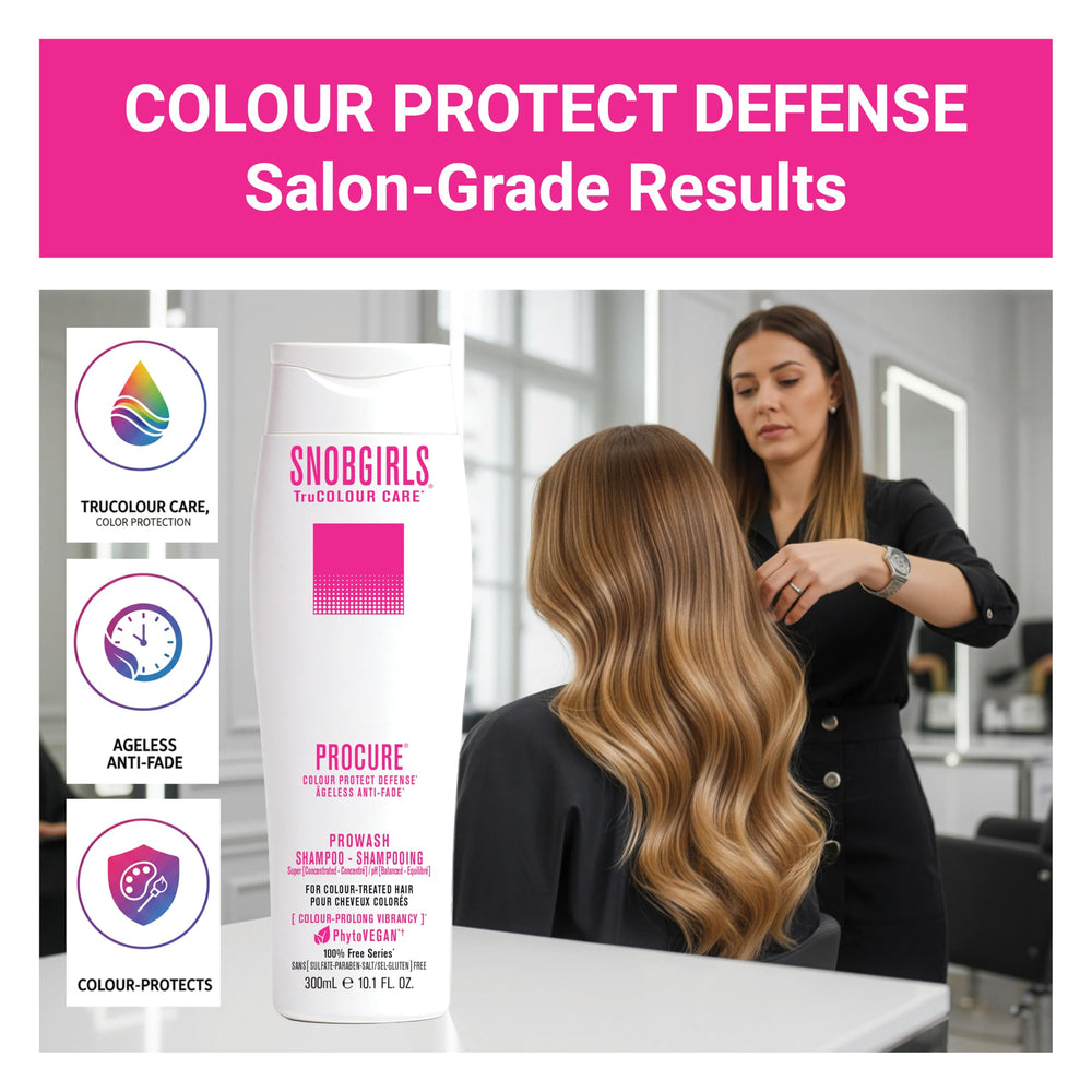 SNOB GIRLS TruColour Care vegan formula in action for daily cleansing.