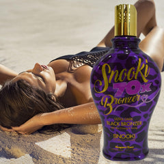 Snooki Ultra Dark 70X bronzer ingredients list includes Black Walnut and DHA.