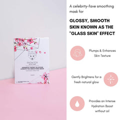 Snow Fox natural aromatics of cherry blossom and chamomile for subtle scent.
