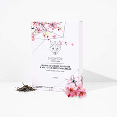 Snow Fox hyaluronic-acid mask saturation promotes plumpness and hydration.