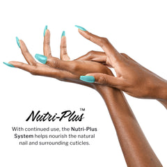 SNS Nail Dip Powder Fiona Apple finish close-up emphasizes mirror-like shine.