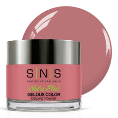 SNS Nail Dip Powder Swept Away pink rose for salon-quality color at home.