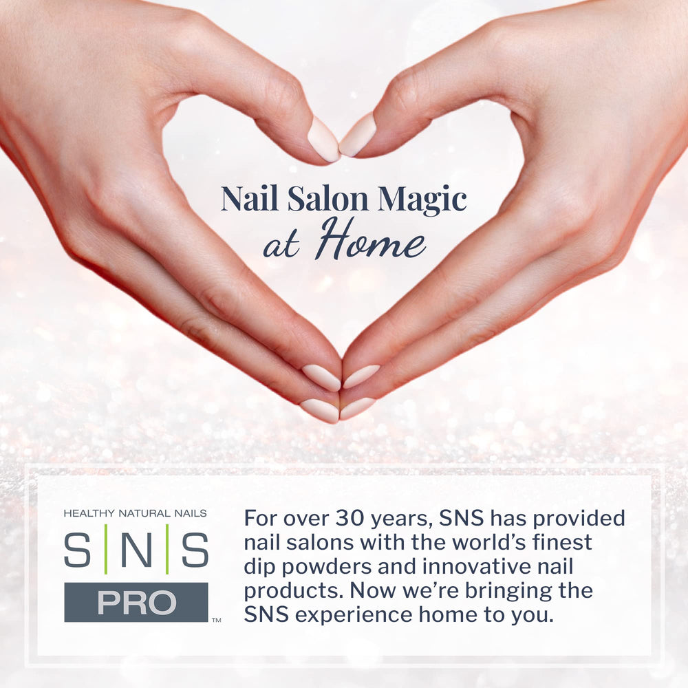SNS Nails Gelous Color Nutcracker finish shines without UV light for instant gloss.