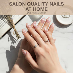 SnypeeLab glue-on nails provide reliable hold with proper removal
