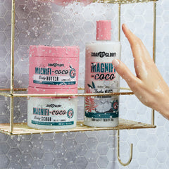 Soap & Glory Magnifi-Coco pack display_two 500 ml bottles