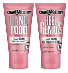 Soap & Glory Wait on Hand and Foot Gift Set packaging shows gift-ready presentation