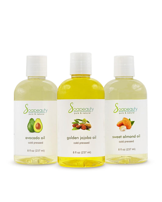 Soapeauty Sweet Almond Oil bottle for smooth skin and versatile massage