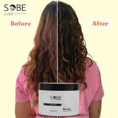 SOBE LUXE USA-made label emphasizing quality and family heritage