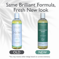 SoCal Suds & Company body wash on hand showing smooth lather and skin-friendly formula