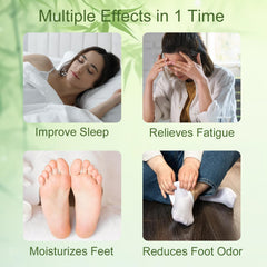 SOFFAIR natural bamboo foot patch emphasizing breathable comfort for daily use.