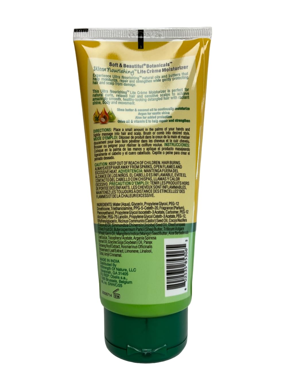 Soft & Beautiful Botanicals Light Creme Moisturizer 4-pack display showing value and variety.