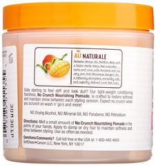 SoftSheen Au Naturale pomade jar closeup reveals creamy texture.
