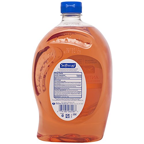 Softsoap antibacterial crisp clean refill bottle, ideal for easy, long-lasting handwashing