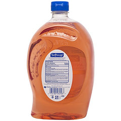 Softsoap antibacterial crisp clean refill bottle, ideal for easy, long-lasting handwashing