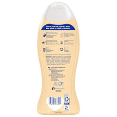 Creamy foam from Softsoap Vanilla and Jojoba Oil for a luxurious shower