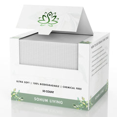 Sohum Living Clean Towels face XL packaging ready for home use or travel