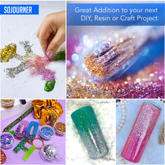 SoJourner Bags Fairy Tears craft glitter for resin, nails, and tumblers