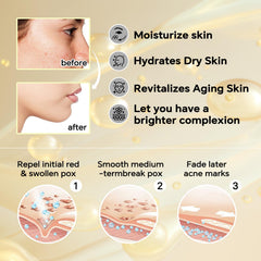 Sokgo Snail Mucin Cream absorbed into skin after application